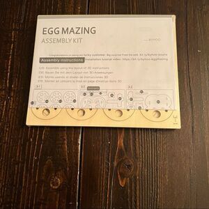 Egg Mazing Wooden Assembly Kit